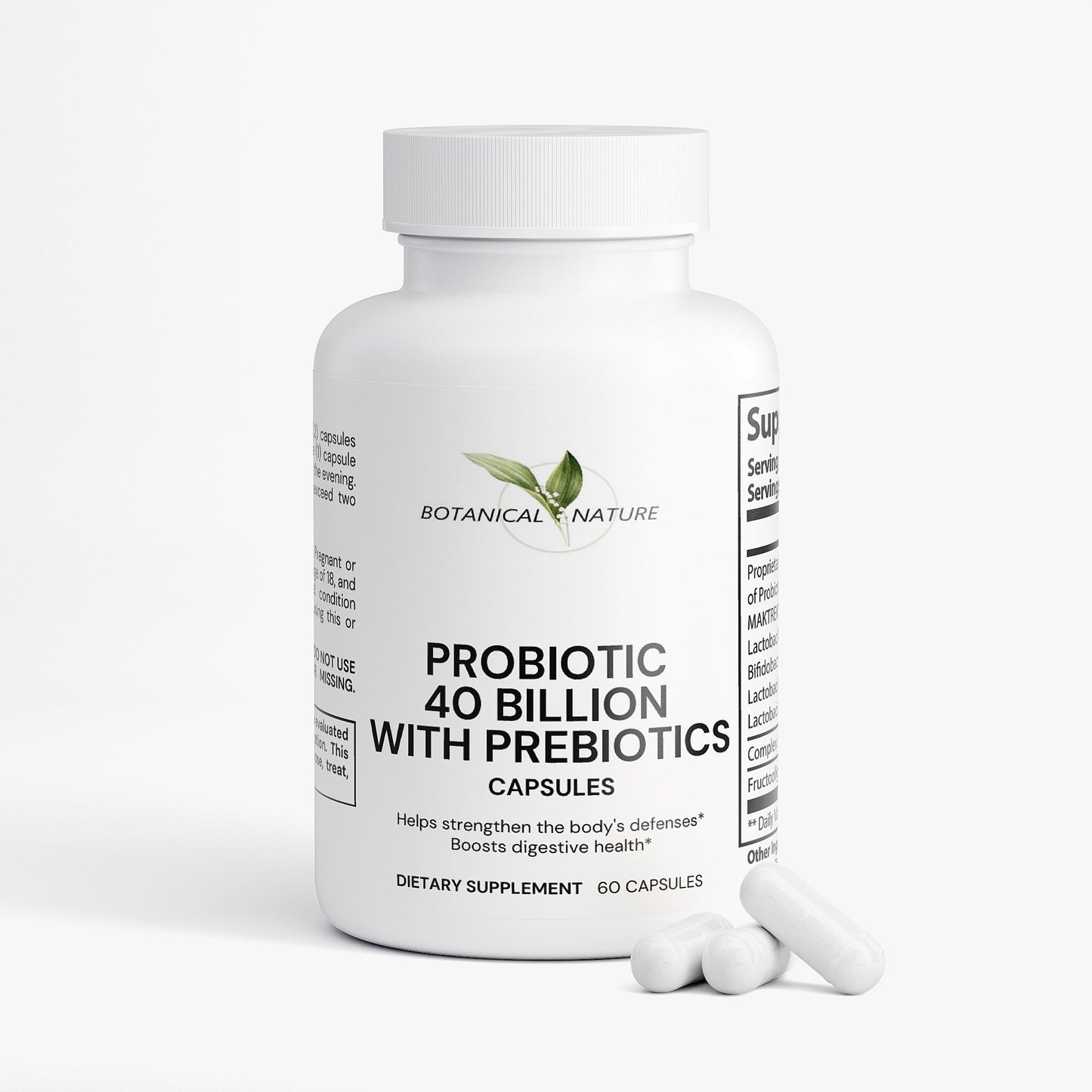 Probiotic 40 Billion with Prebiotics