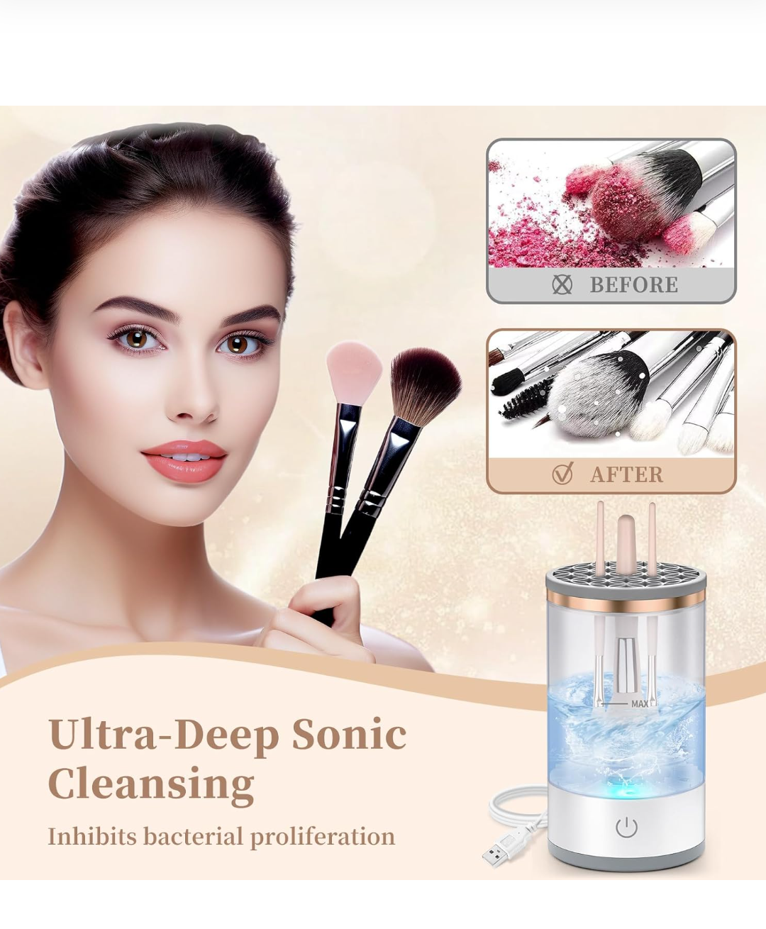 MAKE UP BRUSH CLEANER