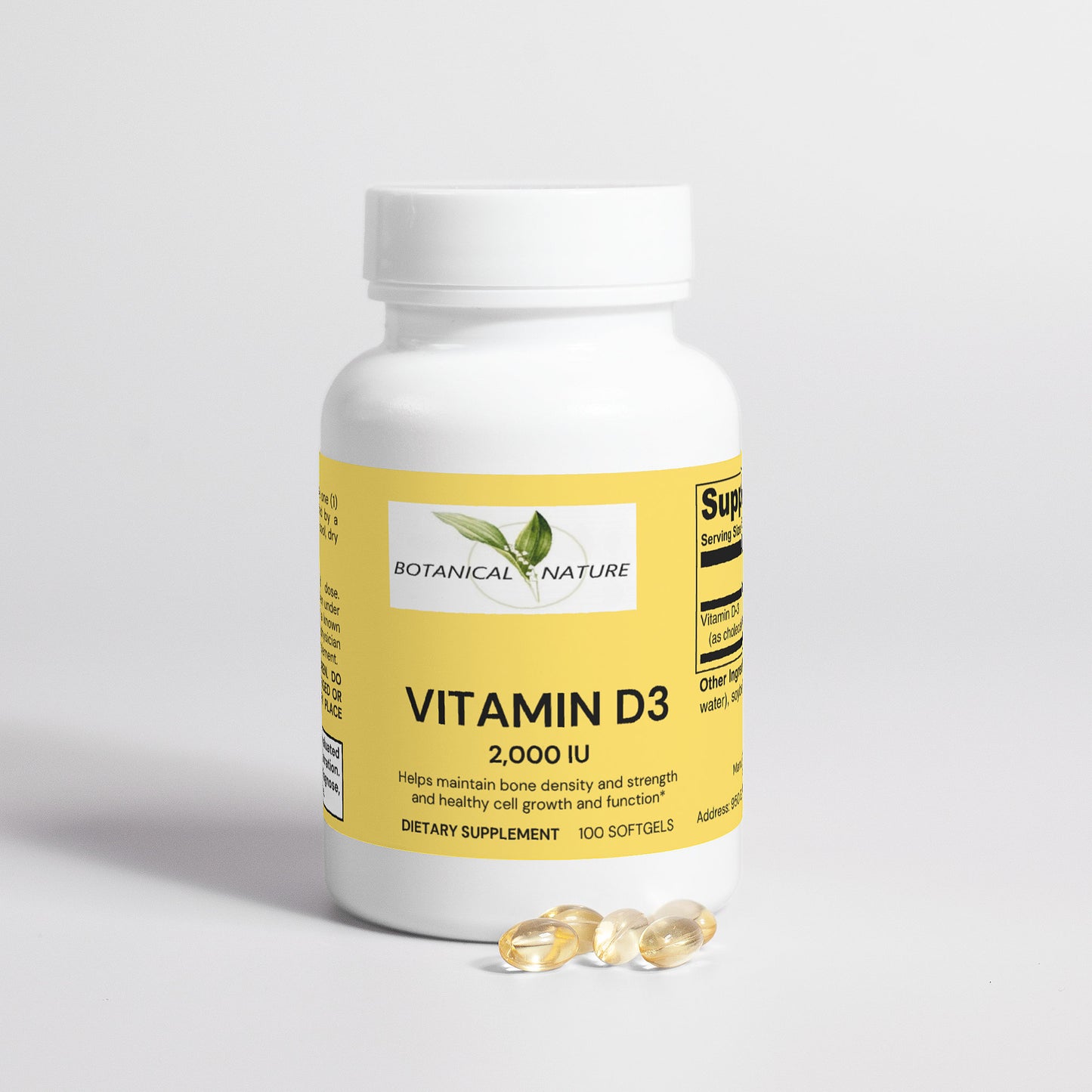 Vitamin D3 2,000 IU