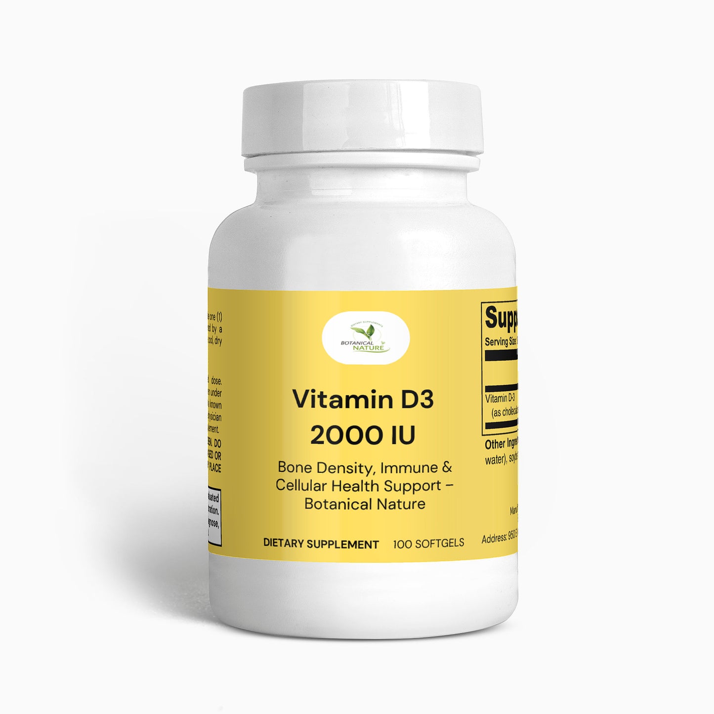 Vitamin D3 2,000 IU