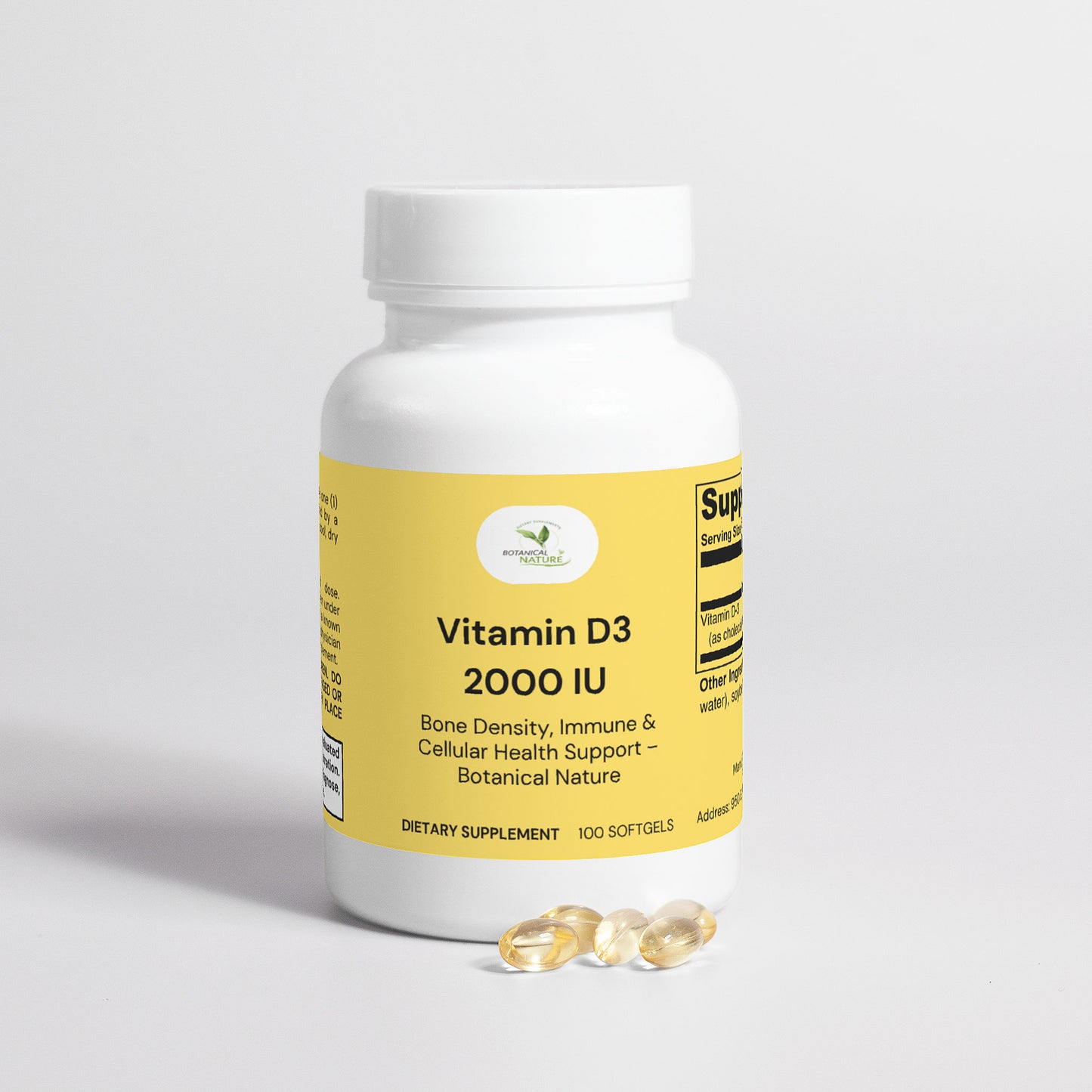 Vitamin D3 2,000 IU