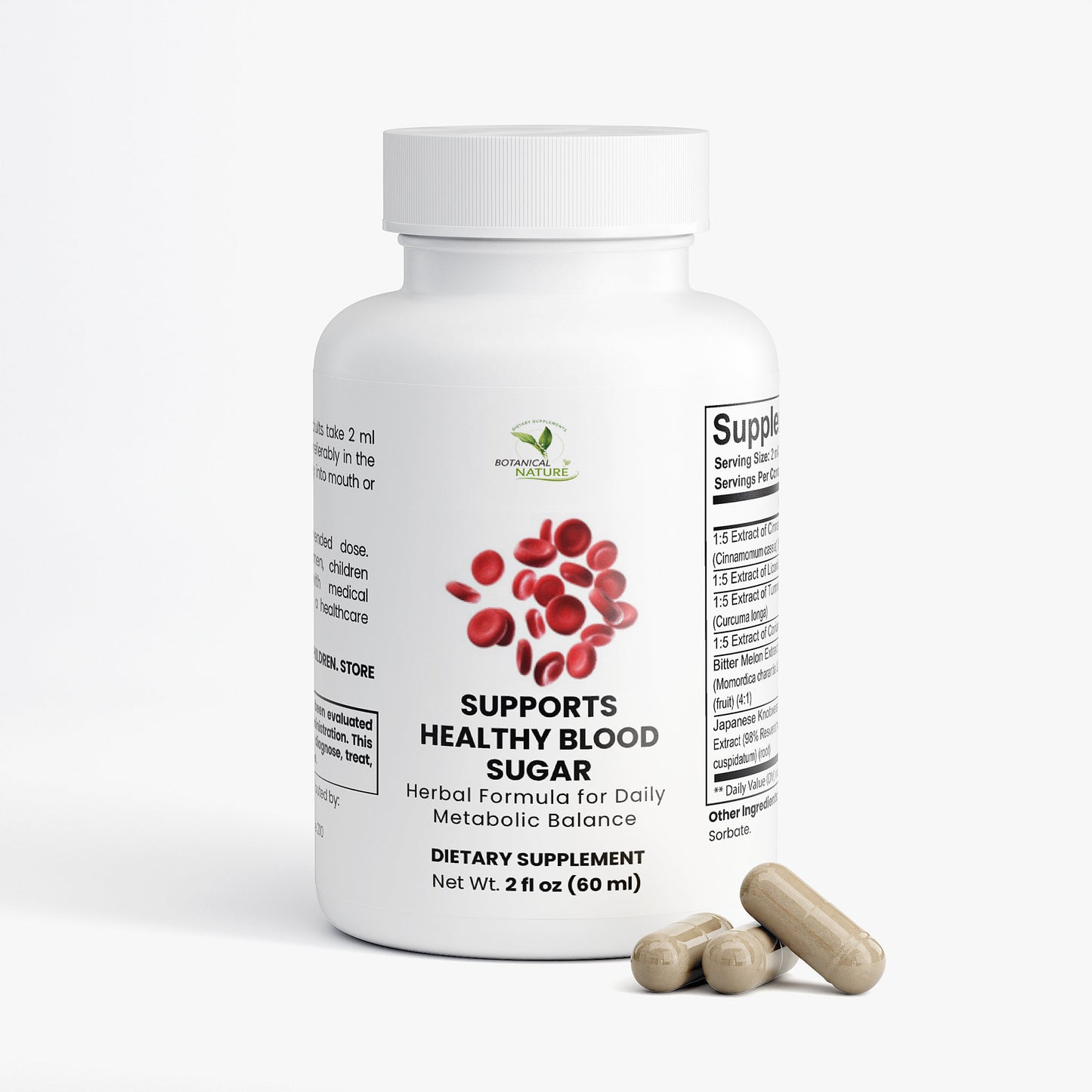 SUPPORTS HEALTHY BLOOD SUGAR